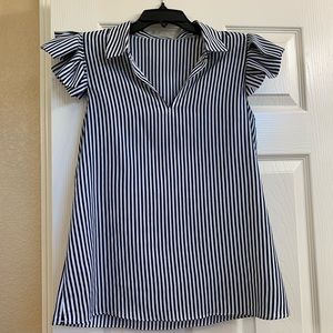 T Tahari S/P Black and White makes you look slim